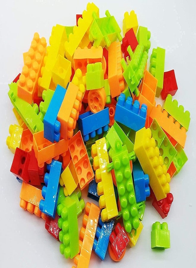 PULSBERY New Non-Toxic Building Blocks Toy Set for 3-8 Years Old Kids Boys & Girls,Multi Color,200 Piece (Building Block Game) - Image 4